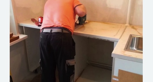 Сборка кухонного гарнитура. Белебей